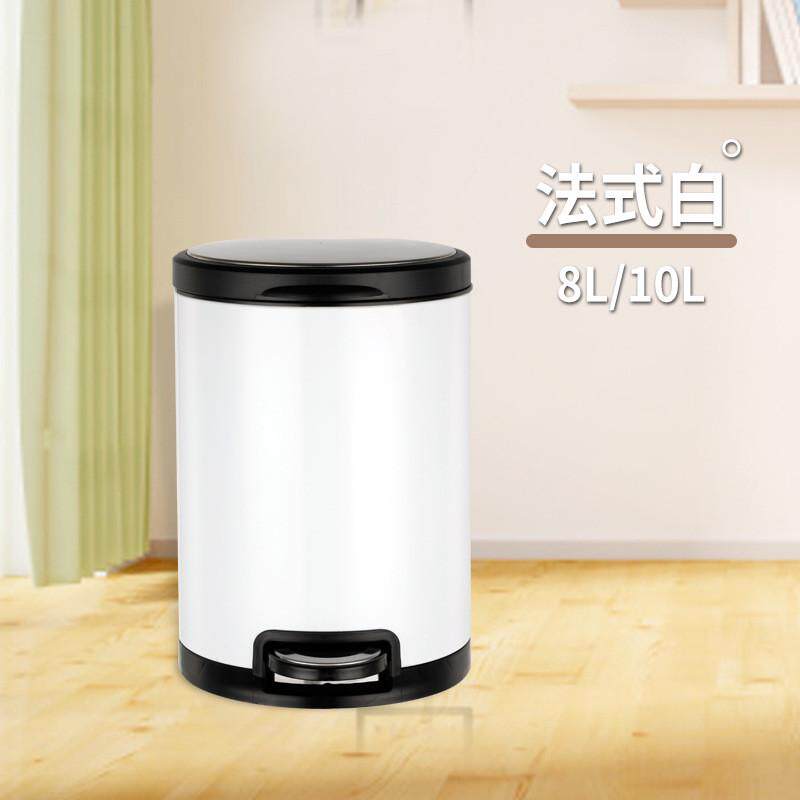 厂家家用不锈钢轻奢直供脚踏垃圾桶带盖厨房厕所卫生间脚踩垃圾篓