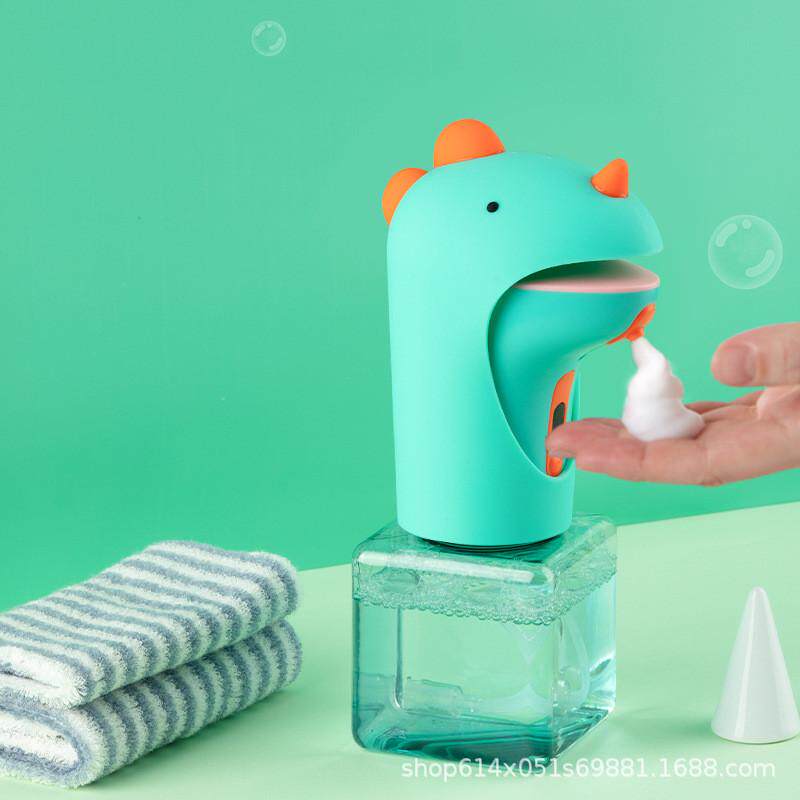 自动感应皂液器小恐龙7级防水机款可爱儿童卡通洗手充电