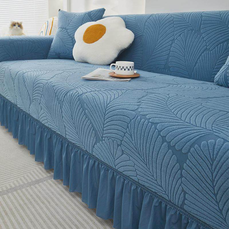 2024新款奶油风沙发套全包万能套四季通用裙边沙发套罩防猫抓盖布,居家布艺,沙发垫,淘宝优惠券,粉丝福利购,淘宝优惠卷