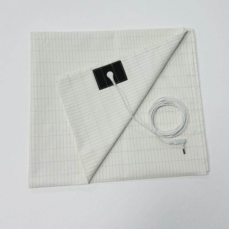 跨境earthing接地气床单抗氧化银纤维导电防静电健康睡眠接地床单