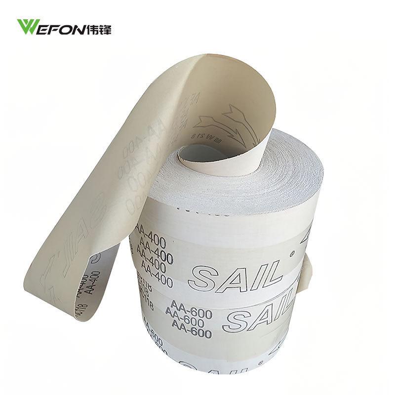 软砂布SAIL超软砂布手撕超柔砂布卷五金抛光打磨专用AFJA118砂布