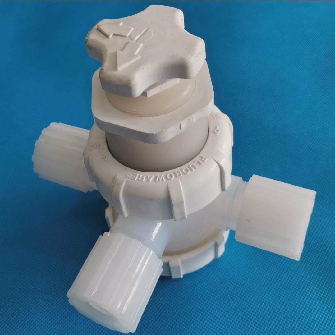 议价PFA手动阀Entegris英特格DS-30-12F三通阀拍前先议价