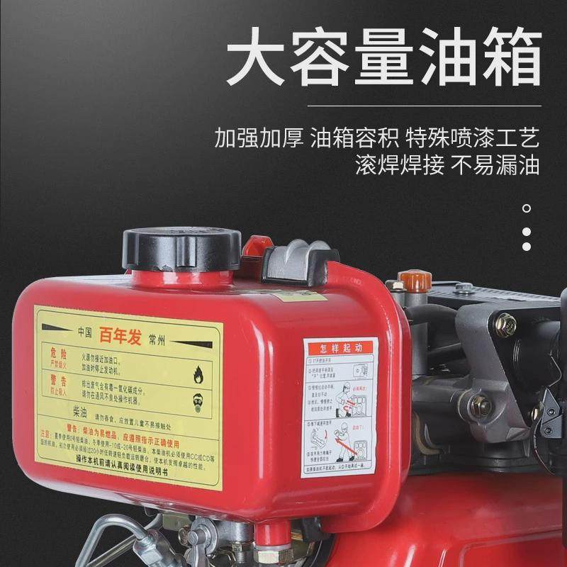 常州风冷单缸柴油机抽水泵开沟机耕机头569101216马力发动机
