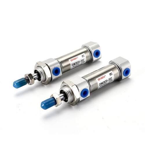 直供迷你气缸CDM2B20-20Z迷你气缸双作用复动带磁可调小型气缸