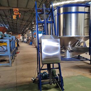 加料爬坡输送机提升上料机 翻斗上料机自动提升机机全电动链条斗式