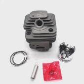 厂家供应割草机缸体汽缸总成缸头活塞 环配件割草机36F套缸总成