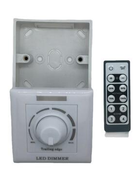 LED后切调光开关86型调光面板200W400w600w100-240V可控硅调光器