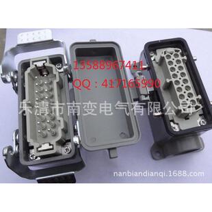 厂家直销acj3-16b/24工业插头矩形座24针acj3-16/24重载连接器