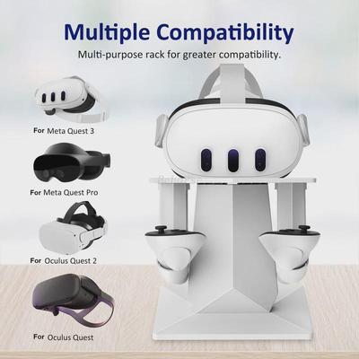 热销适用新款MetaQuest3一体机桌面展示支架queat3sVR收纳展示配
