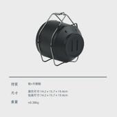 homful皓风户外蚊香盒钓鱼精致露营防蚊防火防烫猪蚊香托座可挂式