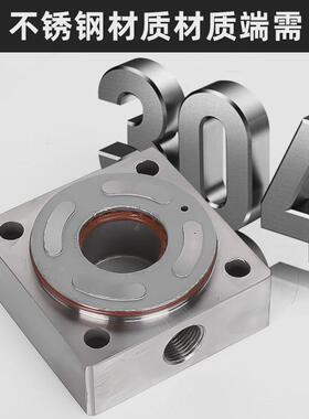 sc/su气缸304全耐腐蚀前后32/40/50/63/80/100/125端盖不锈钢高温