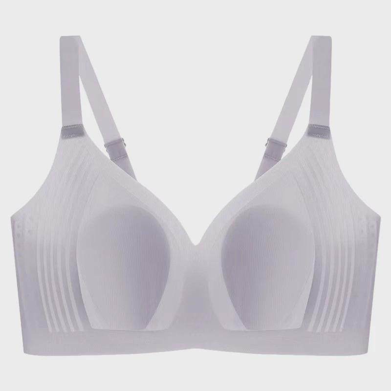 超薄款无痕凉感大胸显小胸内衣女无钢圈透气防下垂收副乳上托文胸,女士内衣/男士内衣/家居服,保暖背心,淘宝优惠券,粉丝福利购,淘宝优惠卷