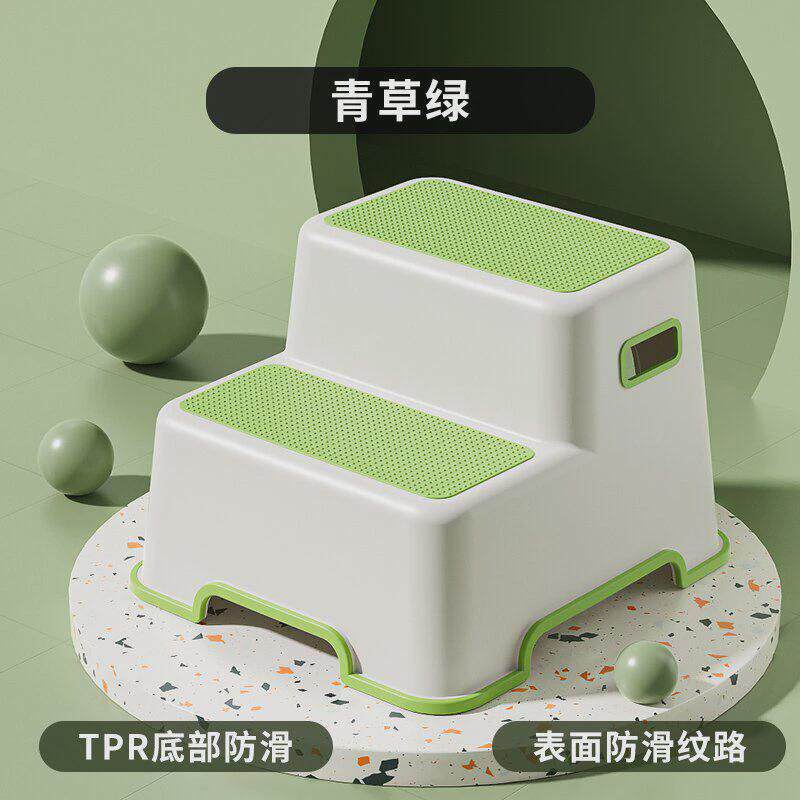 儿童洗漱台踩凳垫脚椅宝宝洗手台阶凳刷牙洗脸阶梯马桶脚踏踩脚凳