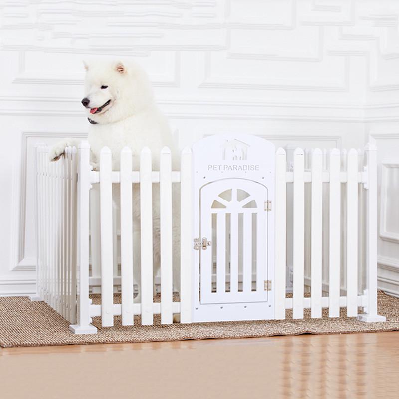 宠物围栏狗狗栅栏室内狗笼子围栏式宠物隔离门小型犬护栏中