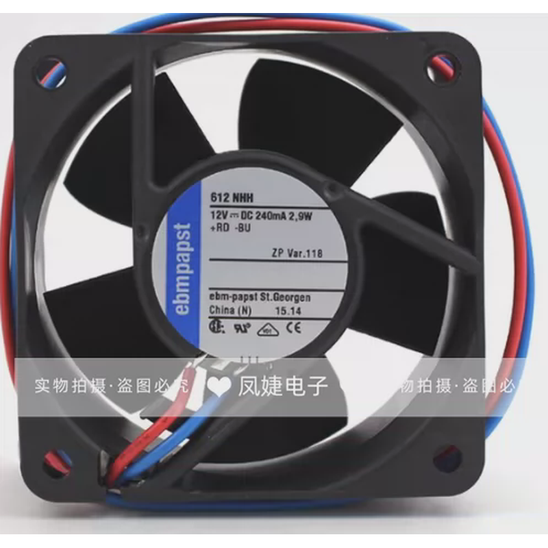 ebmpapst TYP 612NHHR/NHH/NHR/NN/JH/FL/M/N/2HH/NH 622HH DC12V