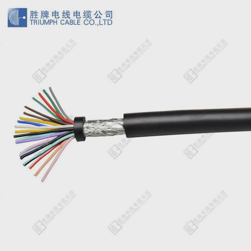现货供应质量保证护电源线国标RVVP19*0.12平方信号传输电缆线