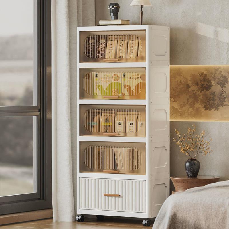 40/50cm厘米宽的客厅收纳柜家用靠墙零食带轮桌下置物柜储物柜