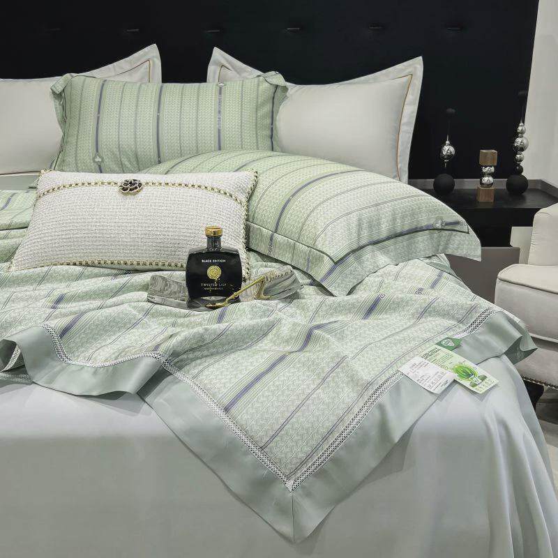 2023新款60支莱赛尔夏凉被夏季可水洗莫代尔冰丝双人空调天丝夏被