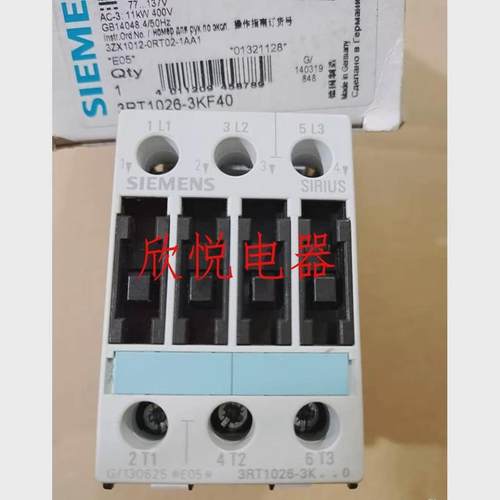 接触器3RT1026-3K..03RT1023/1024/1025-3KF403KB40现货