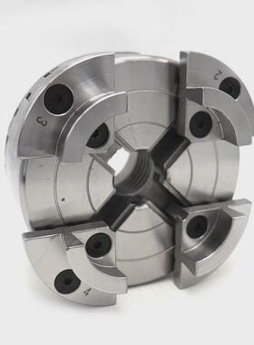 4寸圆弧木工卡盘4爪自定心卡盘KP96-B型木工车削卡盘M33螺纹