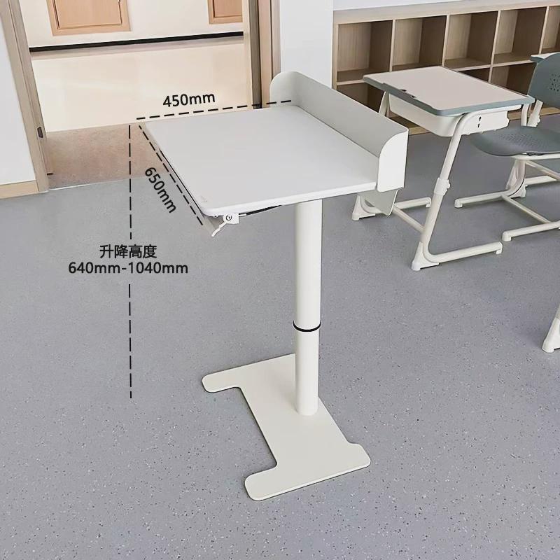 讲台演讲台发言台简约现代台接待台导购台主持台司仪迎宾升降桌子