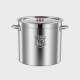 304不锈钢桶圆桶商用桶汤桶加厚卤带盖大容量汤锅家用油桶储米桶