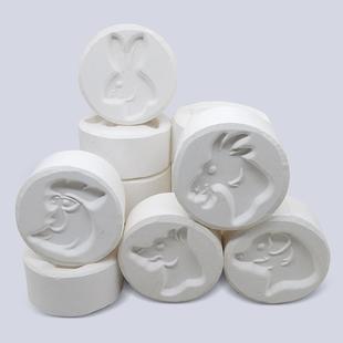 景德镇十二生肖印坯模具印花印模卡通陶艺工具动物兽首手工模型