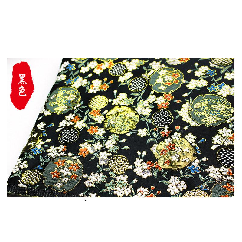 厂家直供云锦西阵织锦缎布料民族日系复古桌旗和服包装布料批发