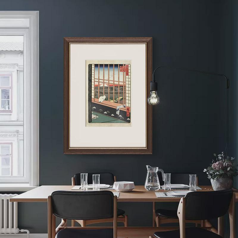 bb4c批发简约实木摆台相框挂墙8寸美式20寸1624轻奢外框a4a3