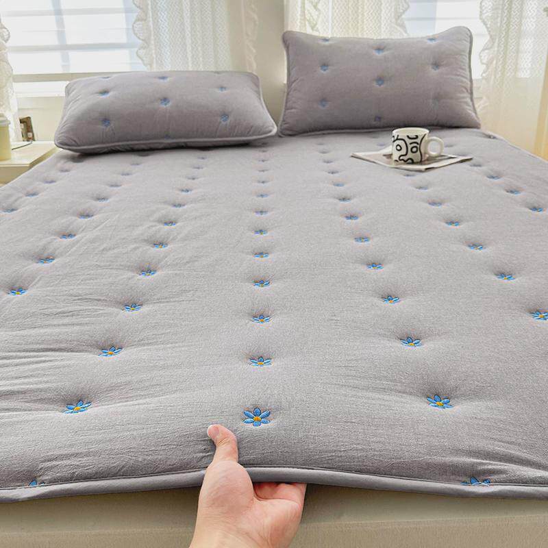 薄款床垫90x190宿舍学生单人床褥垫可折叠褥子铺底防滑软垫可收纳