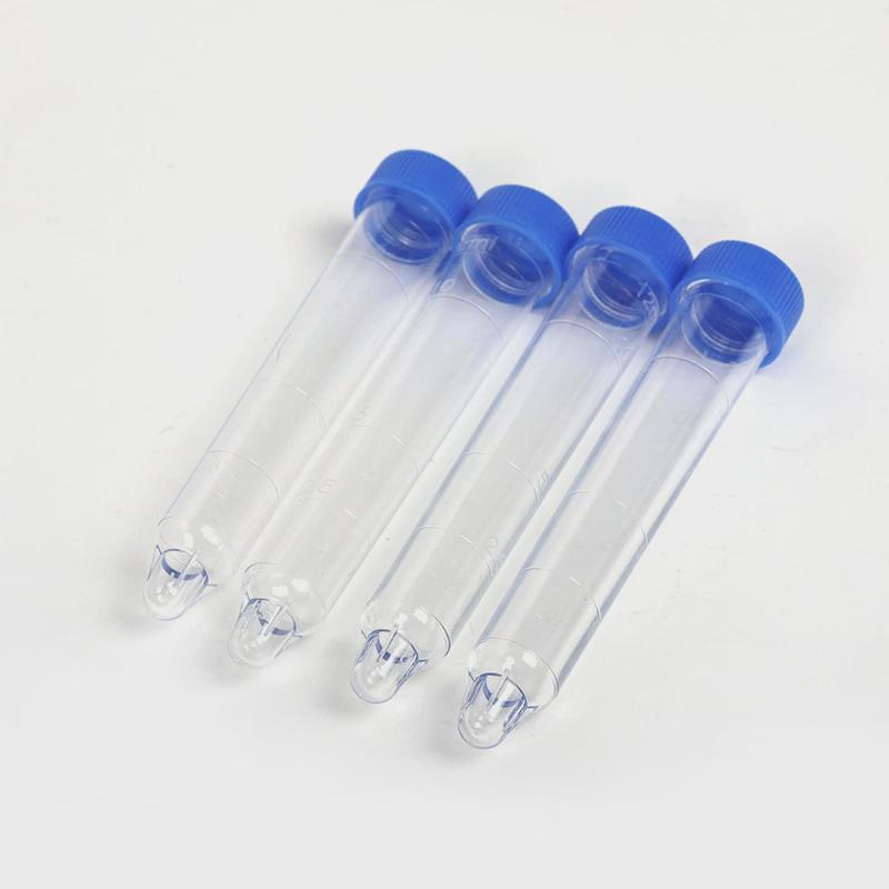 尿沉渣广ps吸管试管口/平口带勺带刻度12ml螺口尿沉渣试管