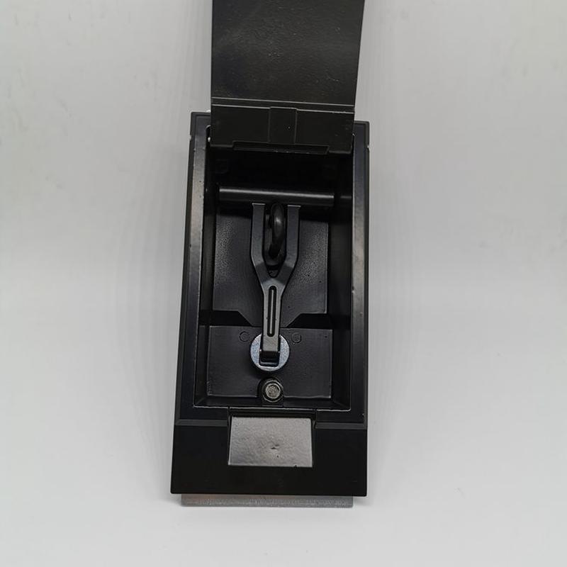 热销MS888-1配二点钢栓无耳朵黑色面板锁，箱变锁，机箱机柜门锁