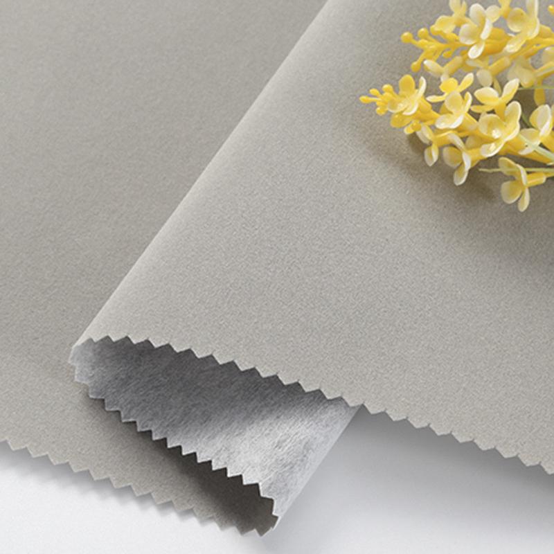 定制水植无纺底短毛平绒刺绒布礼品盒首饰盒eva海绵内衬自粘绒布