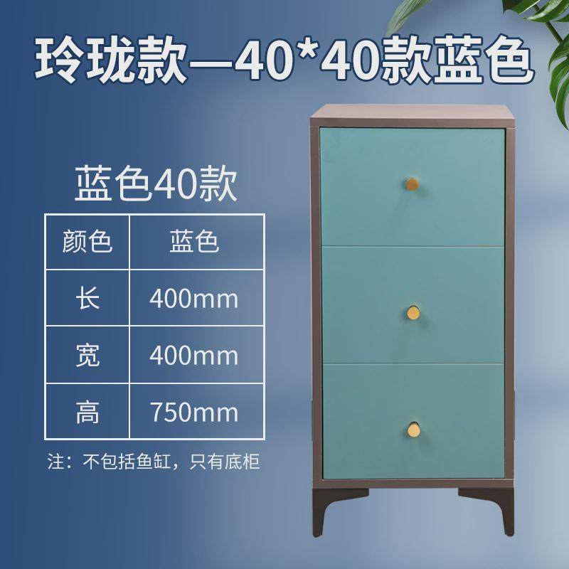 鱼缸底柜现代简约风家用落地家用水族箱底柜底座鱼缸架子成品柜子