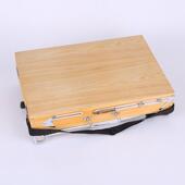 厂家直销坚固耐用脚画箱铝合金可伸缩铝合金油画箱手提脚画箱