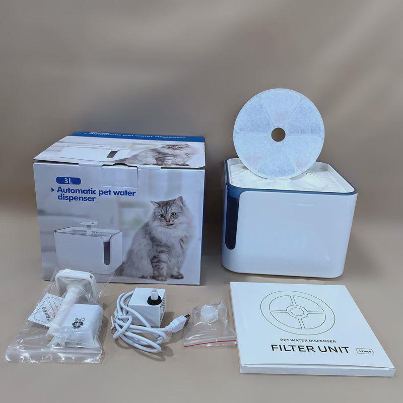 猫咪饮水机自动循环水流动恒温一体充电智能活水宠物喝水饮水器