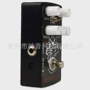 颤音多功能专业过载单块效果器 吉他效果器失真 吉他 延时 合唱