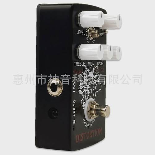 吉他单块效果器失真/过载/延时/合唱/颤音多功能专业吉他效果器