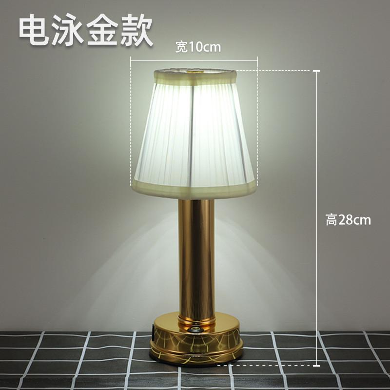 款抖音床头网红灯氛围灯卧室简约布艺台灯创意装饰轻奢小夜灯