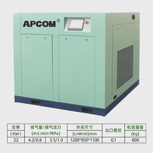 大型螺杆式 空压机工厂200千瓦40立方250KW工业永磁变频空气压缩机