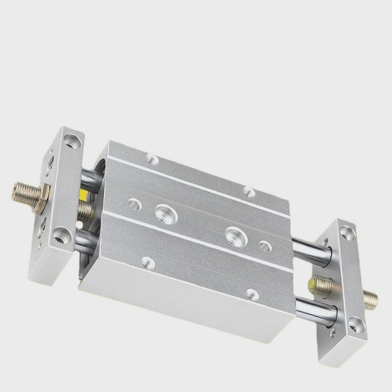 亚德客杆气缸stmb25x100-s双杆滑台气缸