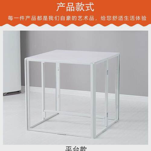 铁质地堆堆头kt板陈列架子超市促销台商场展示折叠货架广告桌展柜