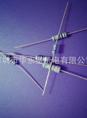 直销插件，电阻器色环金属膜电阻器1/8w1/4w1/2w1w2w3w5ws