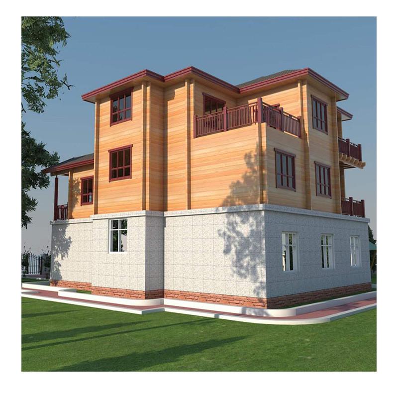 新型景观建筑构筑物小木屋树屋休闲亭现代创意别墅阳光房模型