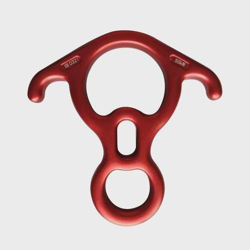 牛角八字环缓降器瑜伽户外攀岩登山下降保护器铝合金下降器