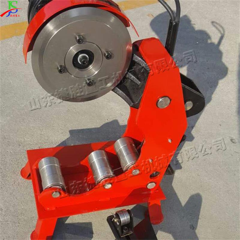 小型切管机毛刺无普通螺旋管切割机建筑管道施工钢管切断机