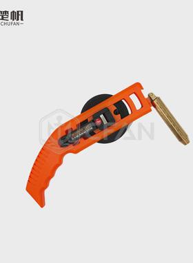 650866黑铁量油尺公英制量深测深尺卷尺船用柴油油罐30