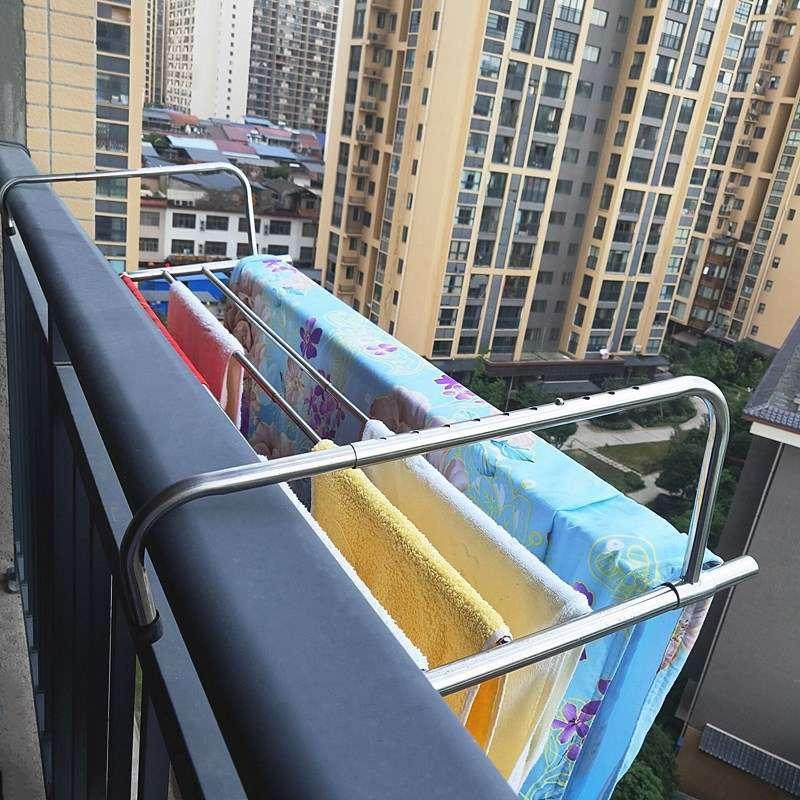窗外晾衣架阳台小型晾晒多功能窗户折叠晒鞋架伸缩置物架窗台挂架,收纳整理,小型晾晒架,淘宝优惠券,粉丝福利购,淘宝优惠卷