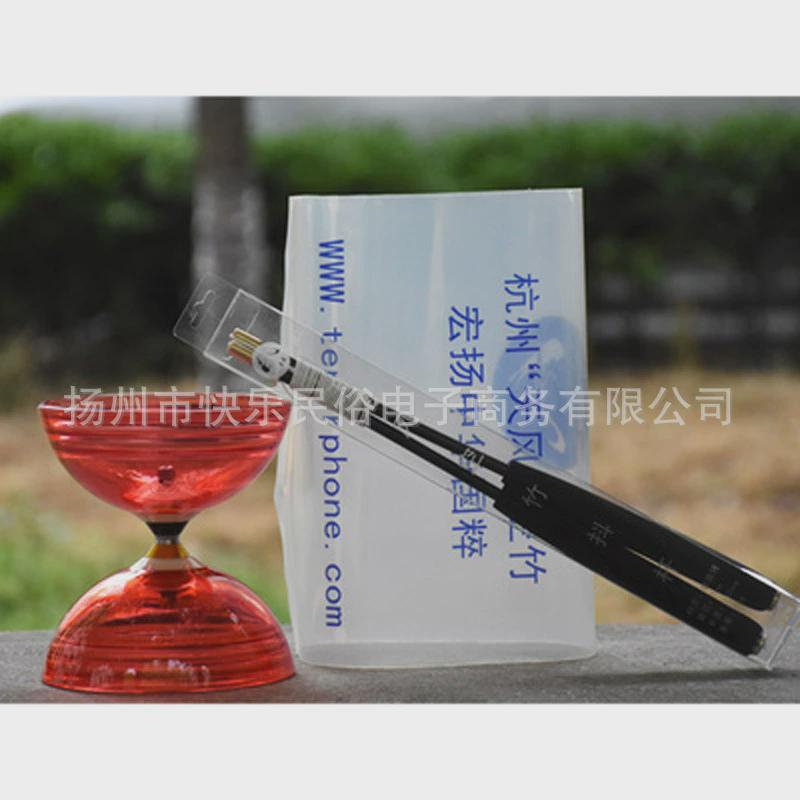 天风空竹水晶铃空竹校园学生空竹软胶三成人空竹空竹轴承空竹扯铃