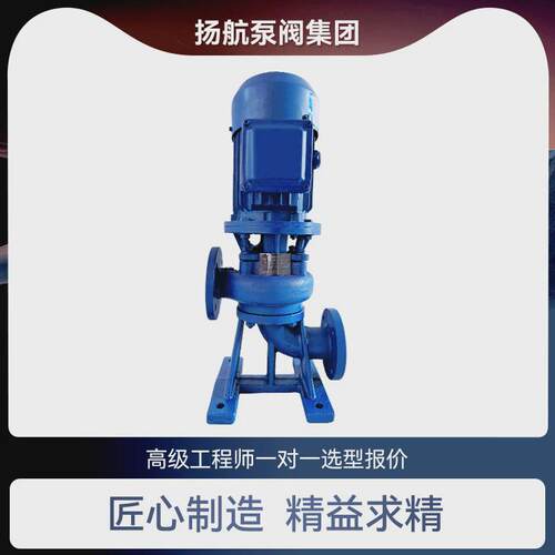 扬航lw直边立式排污泵潜水泵1.5kw污水泵排水耦提升泵合式潜污泵